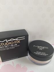 Mac studio fix pro set  blur weightless loose powder 6.5g фіксуюча і матую