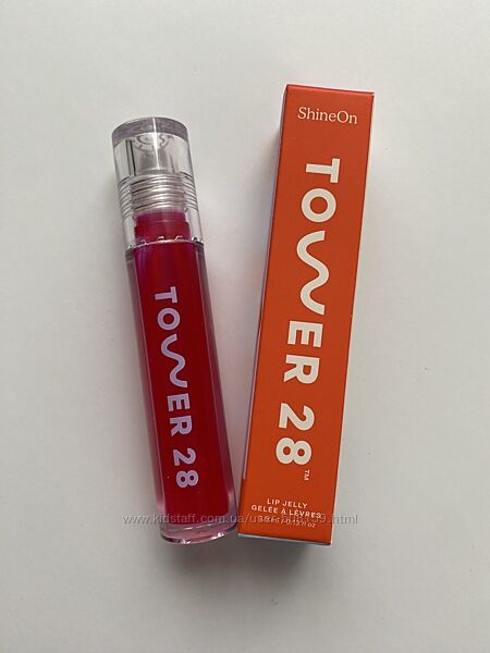 Сяючий блиск для губ tower 28 shineon milky lip jelly