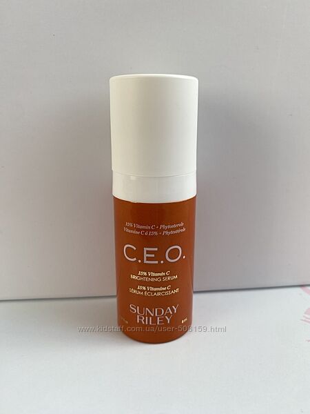 Високоефективна сироватка sunday riley c. e. o з вітаміном