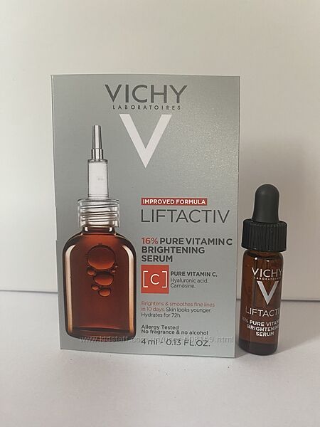 Освітлююча сироватка vichy - liftactiv 16 pure vitamin c brightening serum
