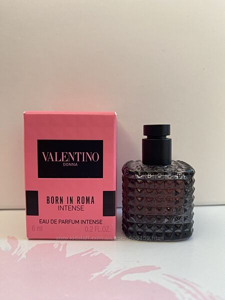 Valentino born in roma intense edp. 6мл мініатюра