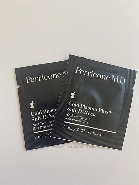 Perricone md зміцнюючий крем для шиї та зони декольте пробник 2мл