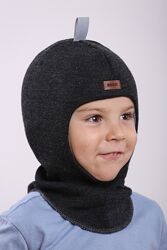 Шапка детская. Зимняя шапка шлем для мальчика Beezy. Распродажа остатков.