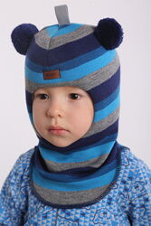 Шапка шлем для мальчика зима. Beezy.