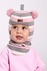 Детская зимняя шапка шлем Beezy.