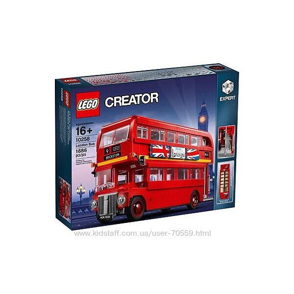 Lego Creator 10258 Лондонский Автобус