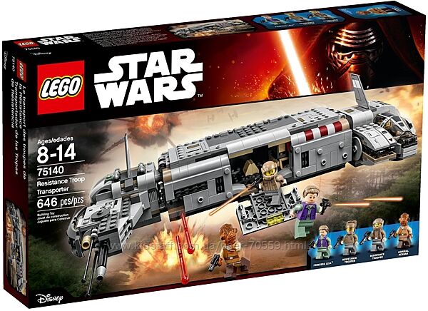 Lego Star Wars 75140 Resistance Troop Transporter