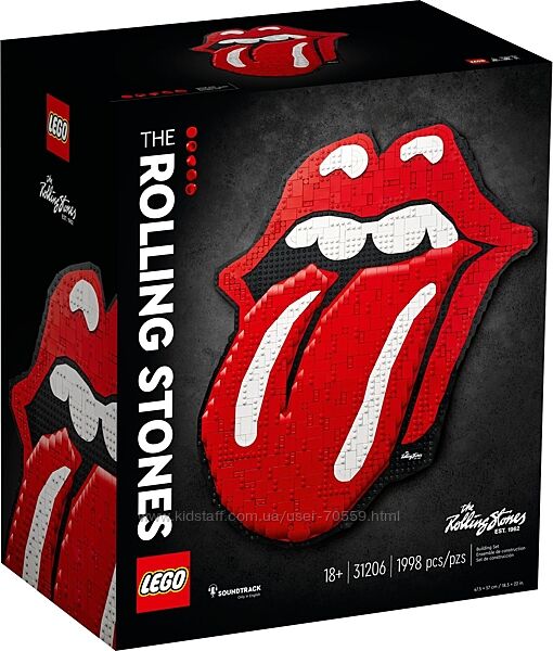 LEGO ART  31206 The Rolling Stones
