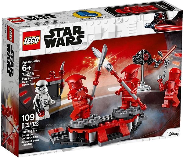 Lego Star Wars 75225 Боевой набор Элитной преторианской гвардии