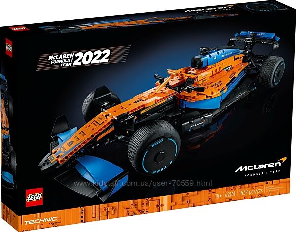 Lego Technic 42141 McLaren Formula 1 Race Car
