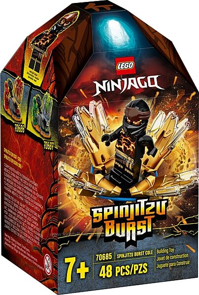  Lego Nihjago 70685 Турбо спин-джитсу Коул
