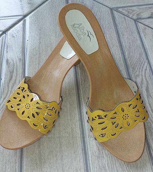 Шлепанцы-стукалки, сабо, мюли Alba Moda 40 р.