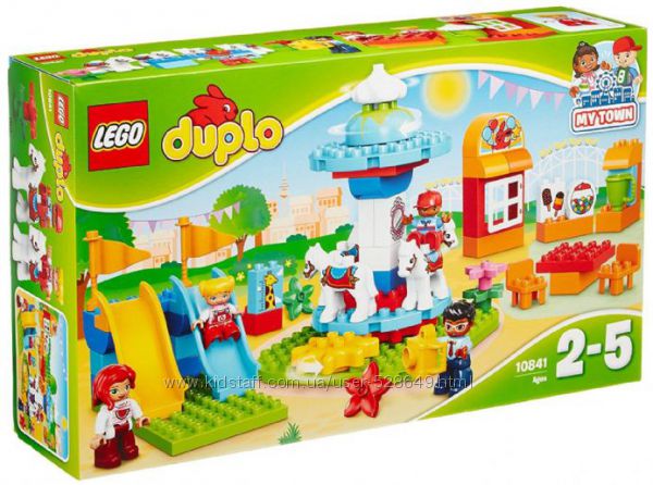 Lego Duplo 10841 Семейный парк аттракционов 