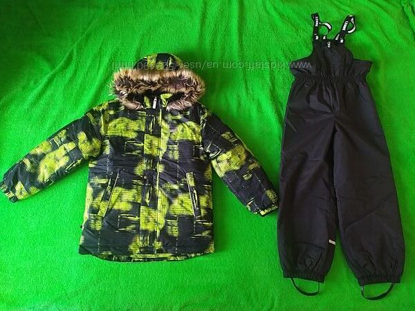 Зимний комплект куртка, полукомбинезон Ленне 134-140