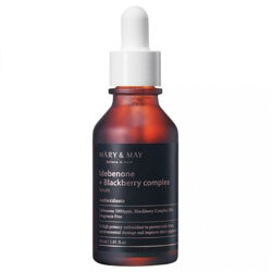 Сыворотка с идебеноном Mary&May Idebenone  Blackberry Complex Serum 30 мл