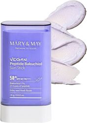 Солнцезащитный стик с бакучиолом Mary&May Vegan Peptide Bakuchiol Sun Stick