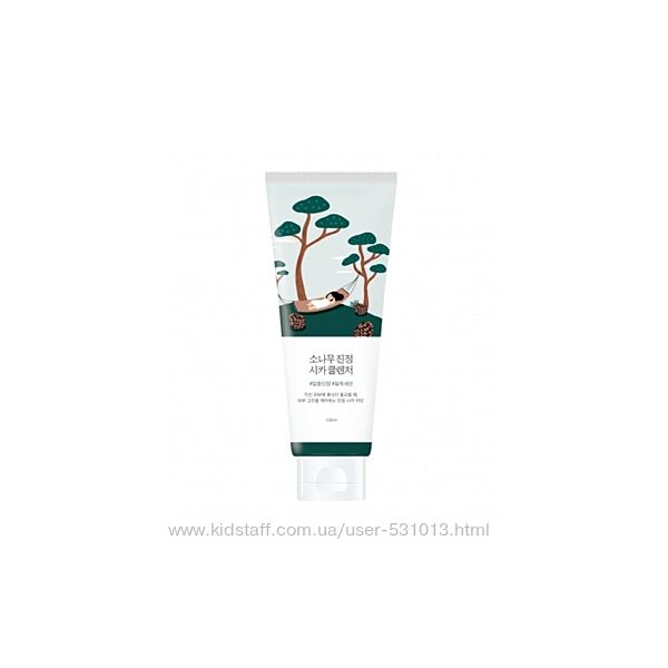 Пінка з екстрактом голок сосни Round Lab Pine Calming Cica Cleanser