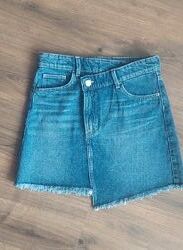 HM джинсовая юбка рост 152