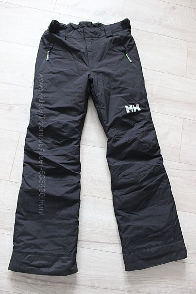 Круті лижні термо штани напівкомбінезон Helly Hansen, зріст 164 см
