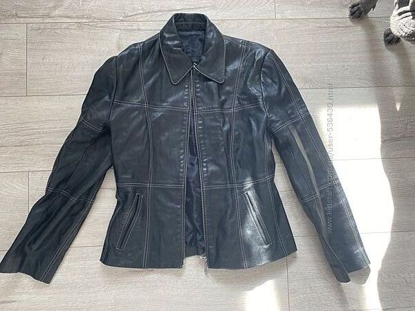 Шкіряна куртка, розмір S  подарунок