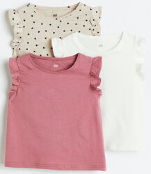 Футболки для дівчинки H&M.