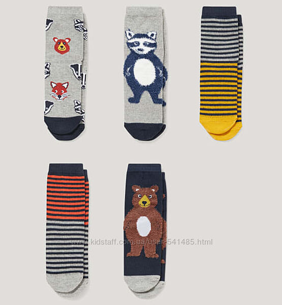 Комплект шкарпеток 5 пар для хлопчика C&A