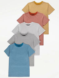 Яскраві фірмові футболочки на хлопчиків H&M, George 4-10 років