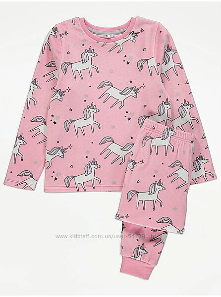 Піжами, кігурумі дівчаткам тонкі та теплі George Matalan