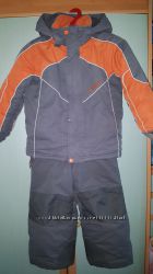 Зимний костюм куртка полукомбез GUSTI р. 110-116, 5лет