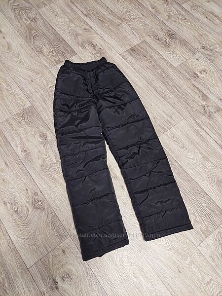 Зимние брюки штаны для мальчика и девочки на синтепоне 