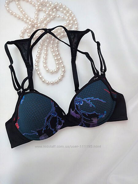 75B Marlies Dekkers Дизайнерский люксовый бюстгальтер с переплетами