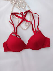 75B Marlies Dekkers Дизайнерский люксовый соблазнительный красный бюстгальт