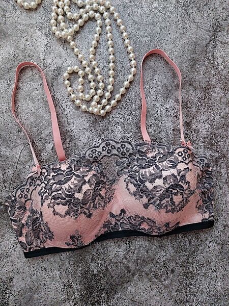 70C роскошный кружевной бюстгальтер балконет Hunkemoller