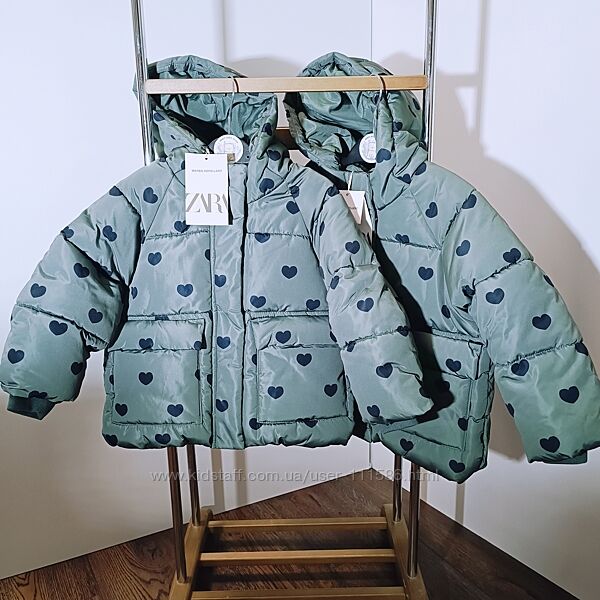 Теплюща куртка від Zara
