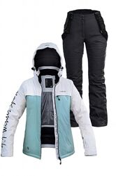 Женский лыжный костюм FREEVER 21714 мятная персиковая капучино