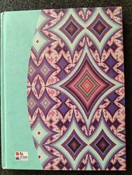 Скетчбук, записная книжка, блокнот, тетрадь в клетку в твердой обложке 