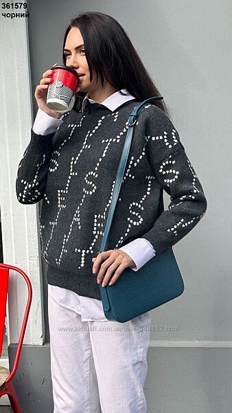 Неймовірний светр напіввовна