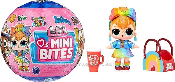 Лялька лол lol surprise Loves Mini bites cereal Doll MGA 