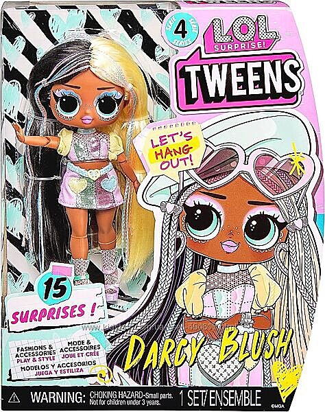 Лялька лол lol surprise tweens series 4 Darcy Blush оригинал MGA 