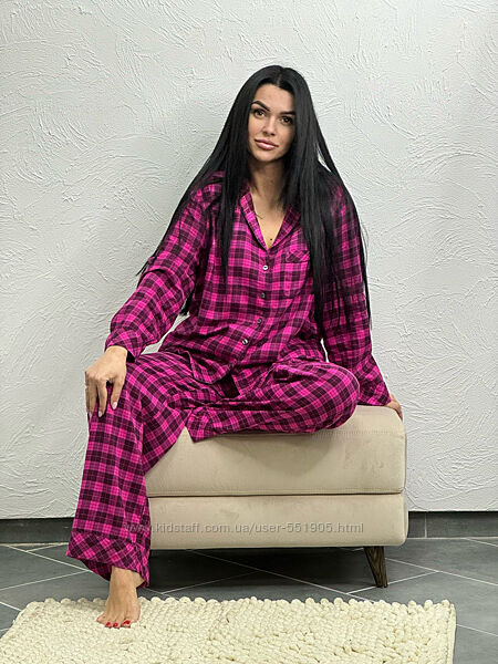 Фланелева піжама Вікторія Сікрет оригінал