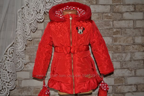 Курточка Minnie Mouse 2 - 3 года, 92 - 98 см. 