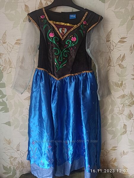Плаття  карнавальні  Frozen Анна, 122/128