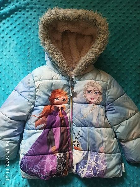Куртка з Frozen, розмір 104/110.