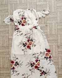 Сукня креп принт