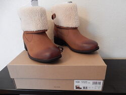 Зимові шкіряні чоботи з овчиною ugg 38. 5-39. 0 us 8.5