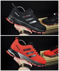 Чоловічі кросівки Adidas Marathon TR чорні і червоні с