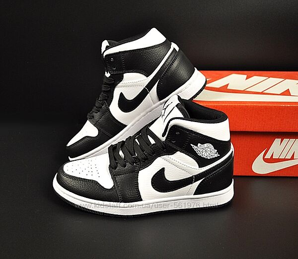 Підліткові демісезонні кросівки Nike Air Jordan 1