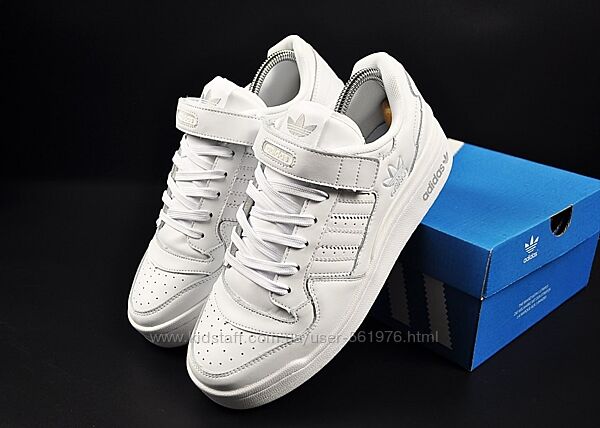 Чоловічі кросівки кросівки Adidas Forum Low с білі с