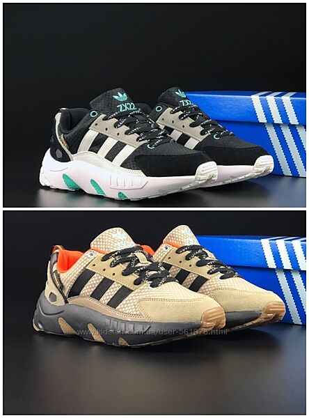 Чоловічі кросівки  Adidas ZX 22 Boost Black White Mint