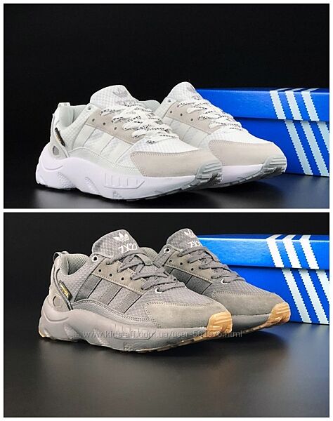 Чоловічі кросівки Adidas ZX 22 Boost Black White Mint